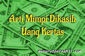 Mimpi Dikasih Uang 10 Ribu Togel 4D